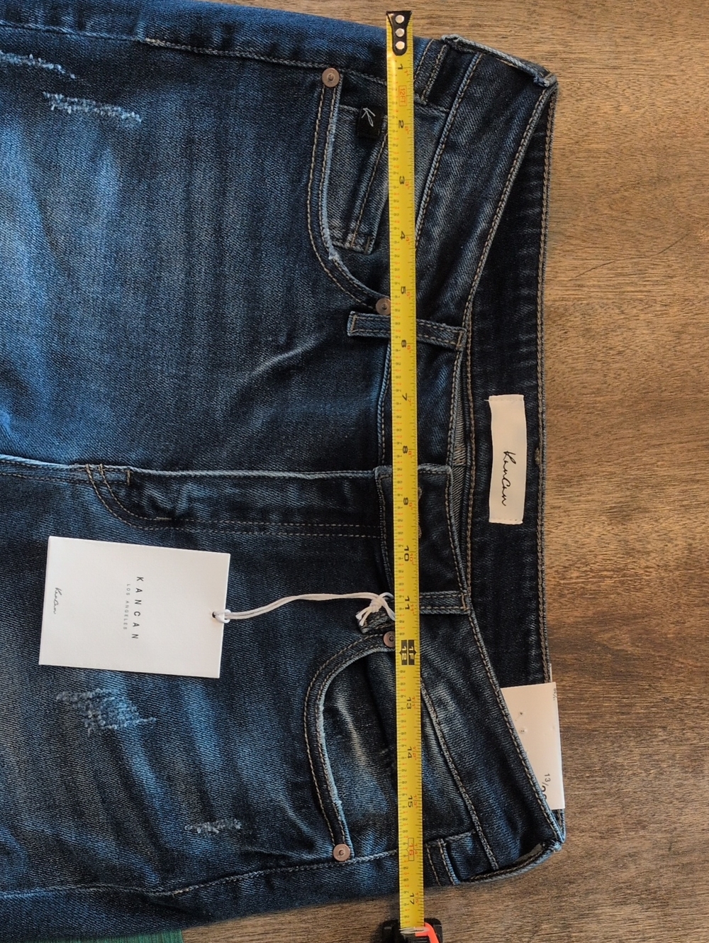 KanCan Dark Indigo High-Rise Skinny Jeans NWT! - Picture 8 of 9